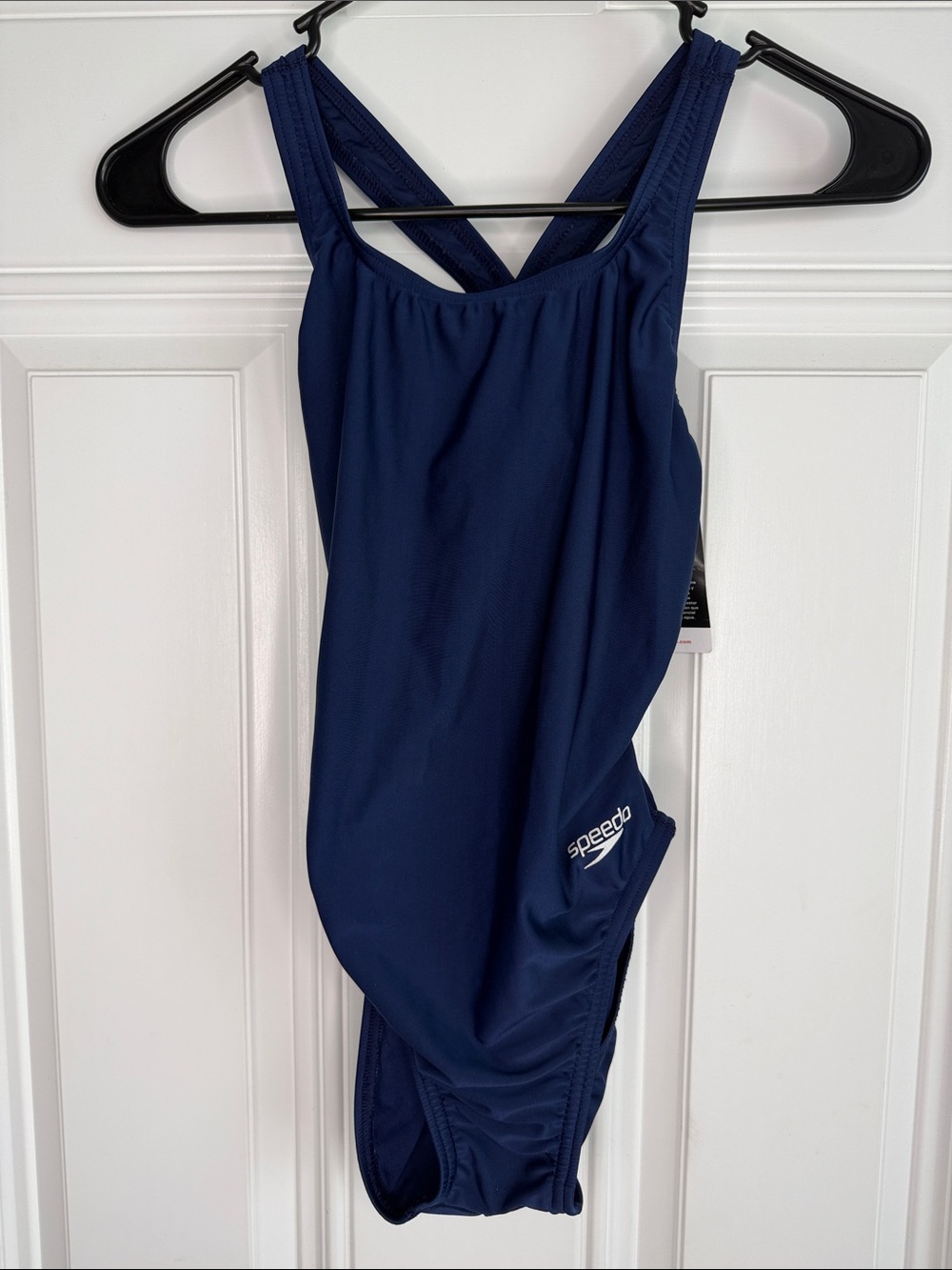 Speedo Pro LT Navy Blue Crossback One-Piece Swimsuit